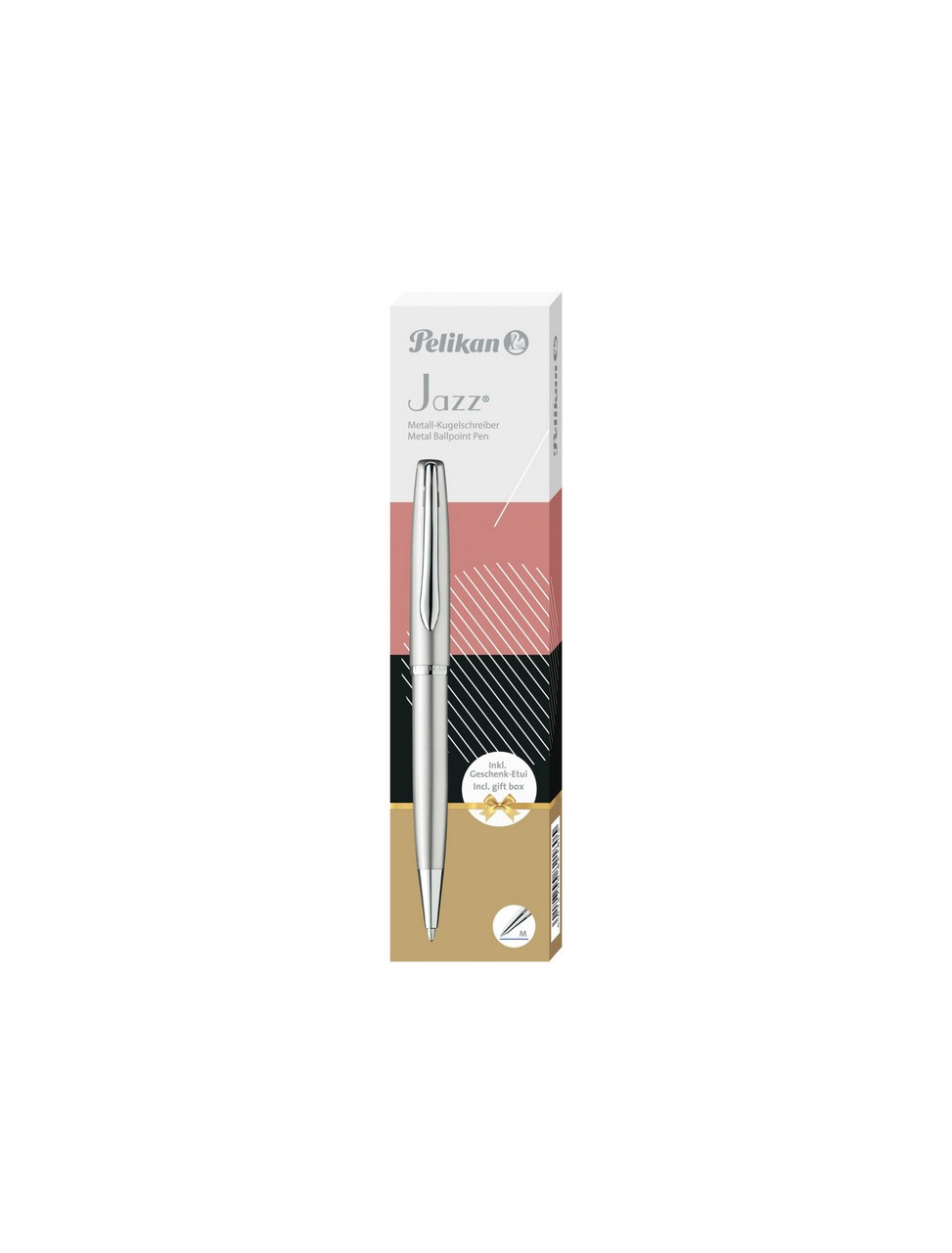 Długopis JAZZ Noble Elegance Silver Herlitz w etui